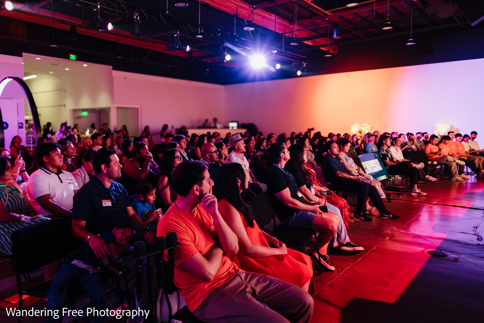 Audience at the TEC Turns 5 keynote